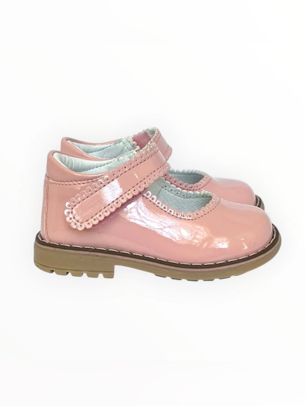 Girls Pink Patent Mary Jane Shoes